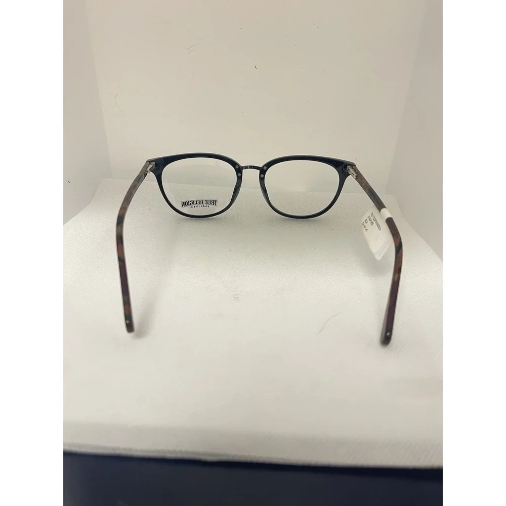 TRUE RELIGION EYEGLASSES FRAME T023 BLK BLACK BURGUNDY MARBLE 54/18/140 202‎